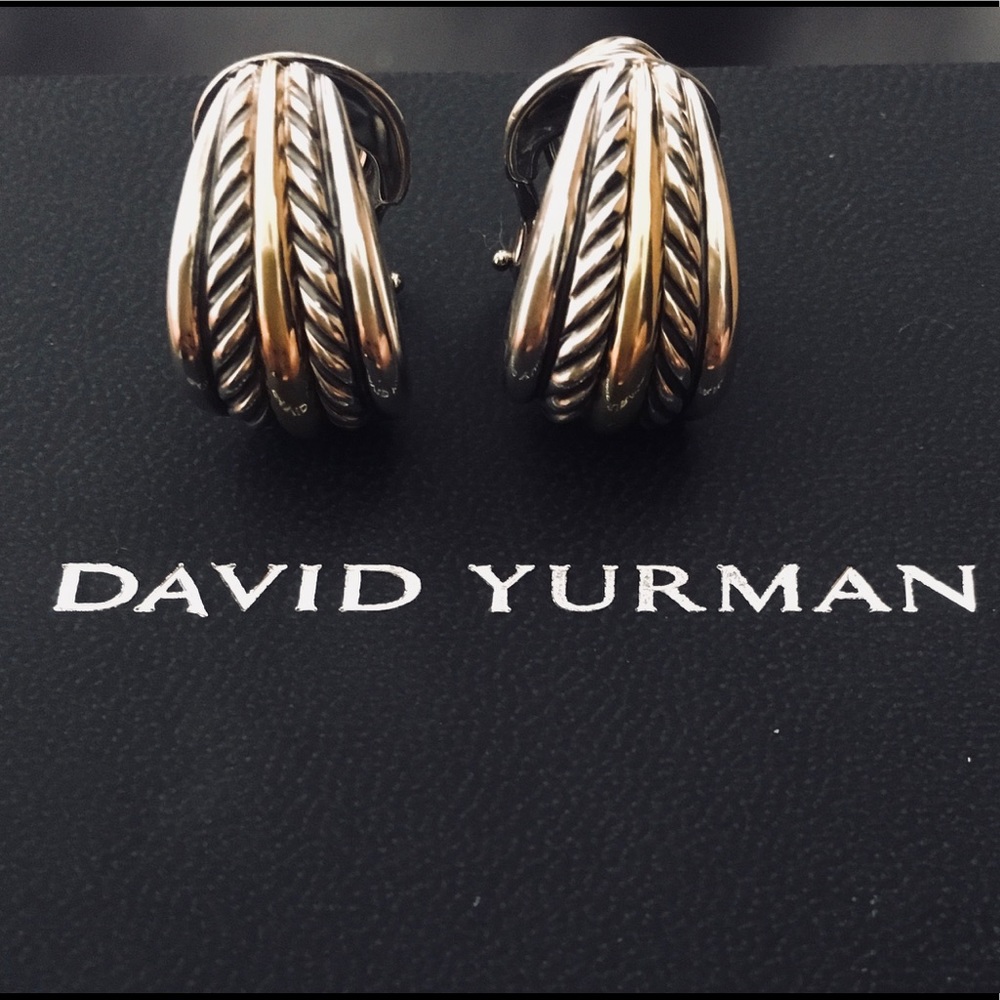 David Yurman Thoroughbred Hoop Earring